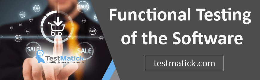 Functional Testing of the Software Functional Testing of the Software