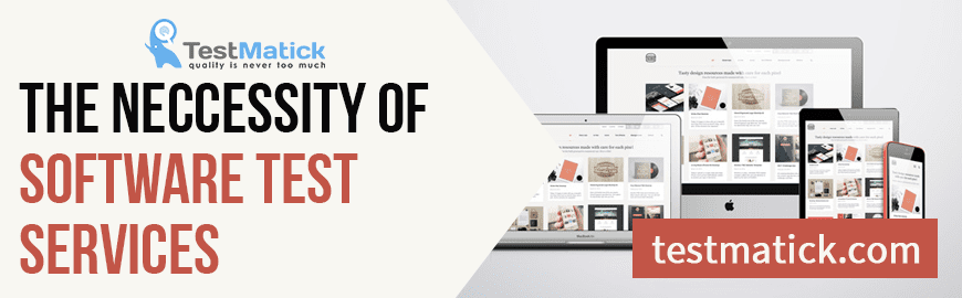 The Neccessity of Software Test Services