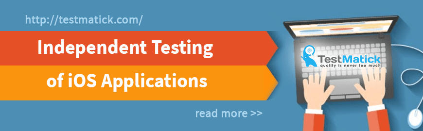 Independent Testing of iOS Applications