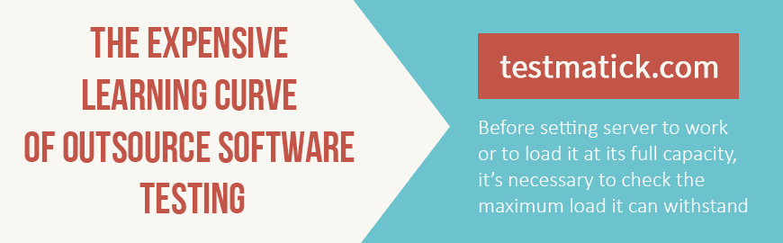 The Expensive Learning Curve of Outsource Software Testing
