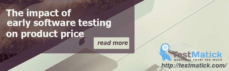 The Impact of Early Software Testing on Product Price