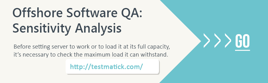 Offshore Software QA: Sensitivity Analysis