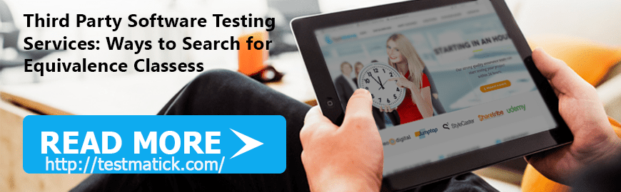 Third Party Software Testing Services: Ways to Search for Equivalence Classes