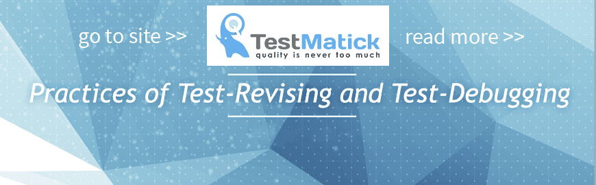 Practices of Test-Revising and Test-Debugging