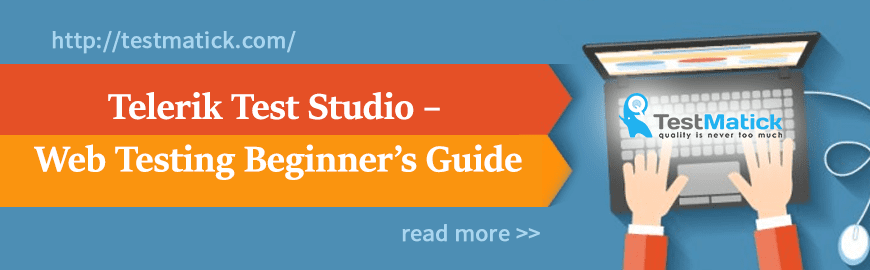 Telerik-Test-Studio – Web-Testing-Beginner’s-Guide Telerik-Test-Studio – Web-Testing-Beginner’s-Guide