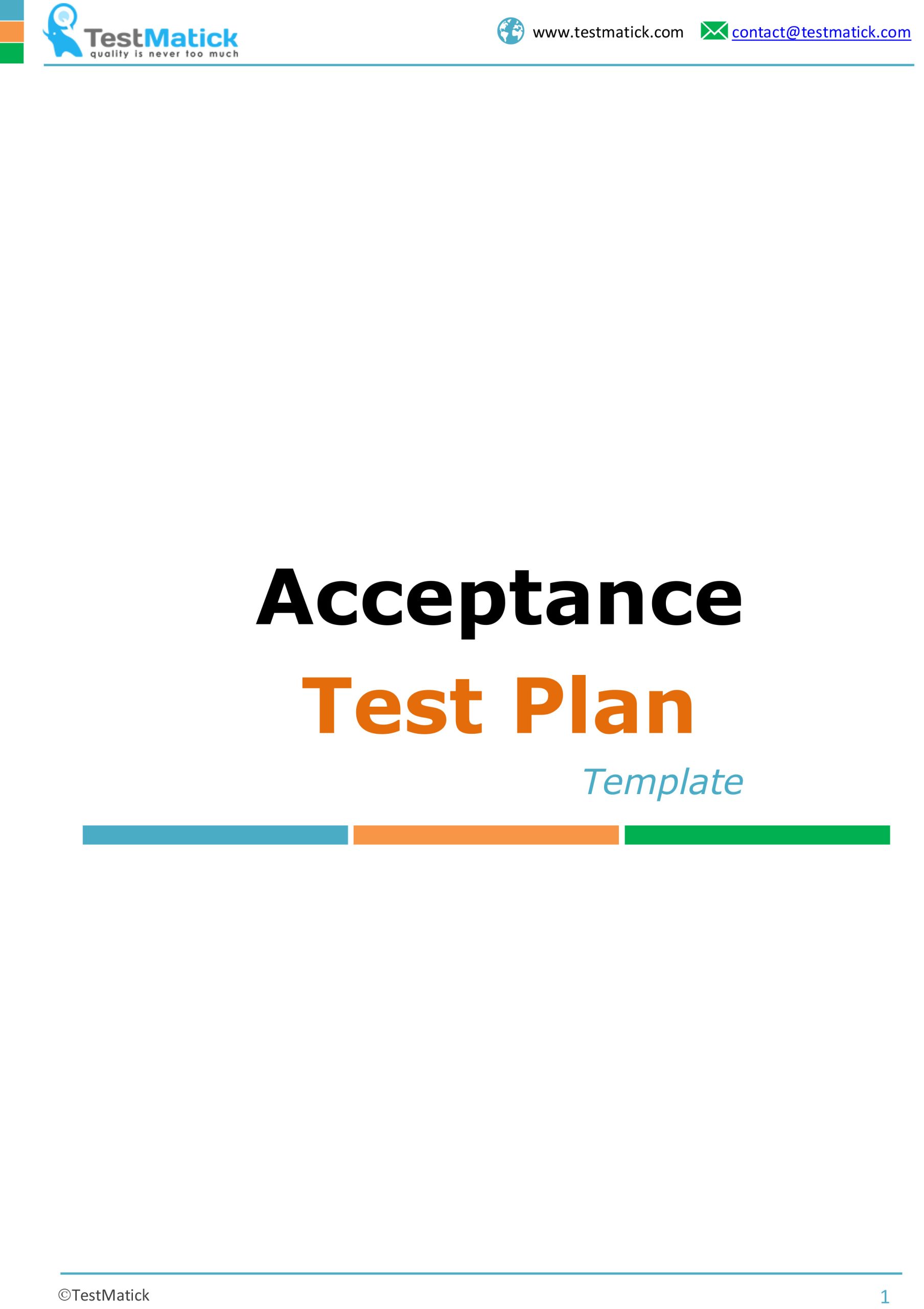 Acceptance  Test Plan