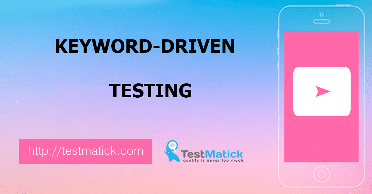 Keyword-Driven Testing Keyword-Driven Testing