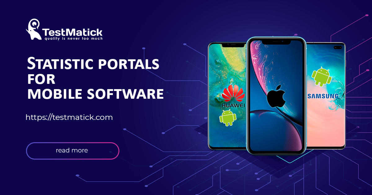 Statistic Portals for Mobile Software
