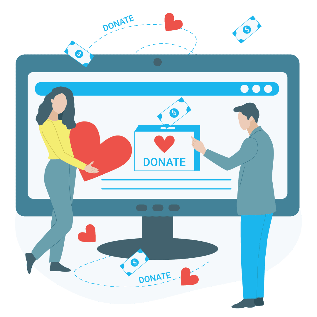 Web-Site for Online Fundraising Donations and Ideas