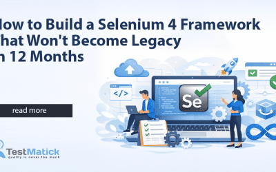 Як побудувати фреймворк Selenium 4, який не стане застарілим через 12 місяців