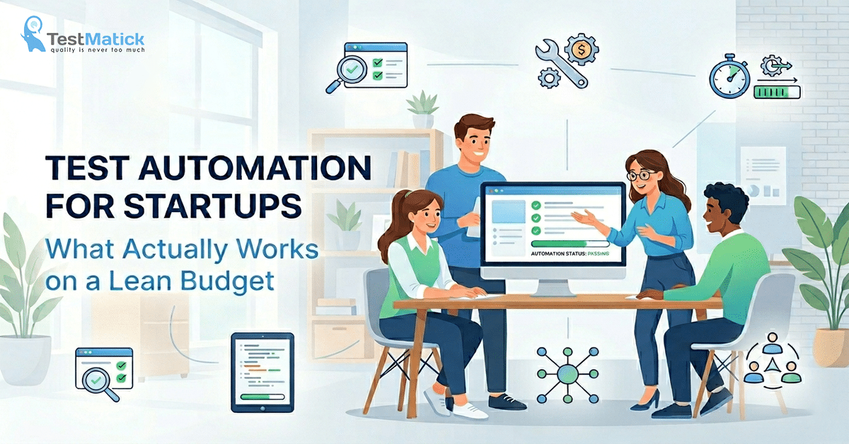 Test Automation for Startups — What Actually Works on a Lean Budget Test Automation for Startups — What Actually Works on a Lean Budget